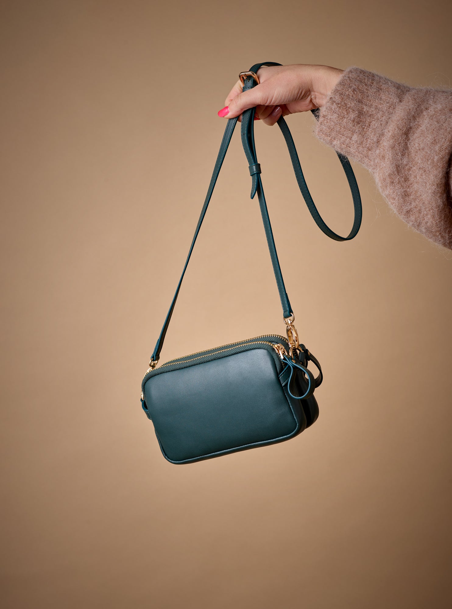 Meggie Double Compartment Cross Body Bag